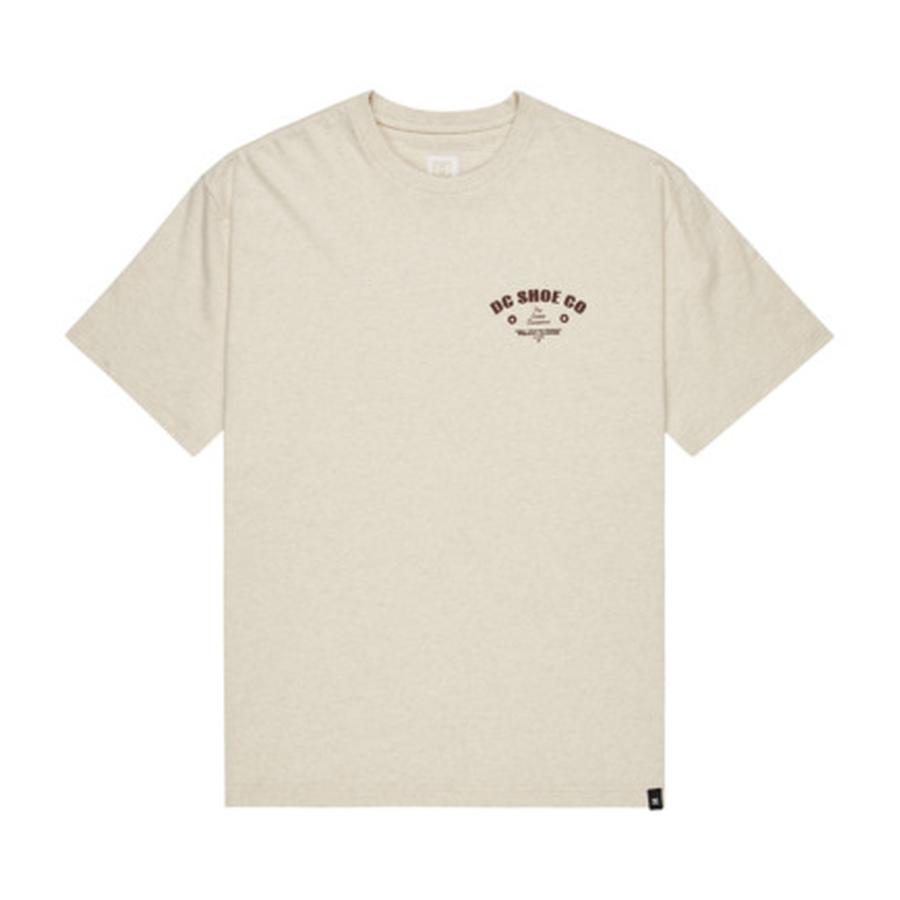 DC Shoes Pro Service T-Shirt - Oatmeal Heather