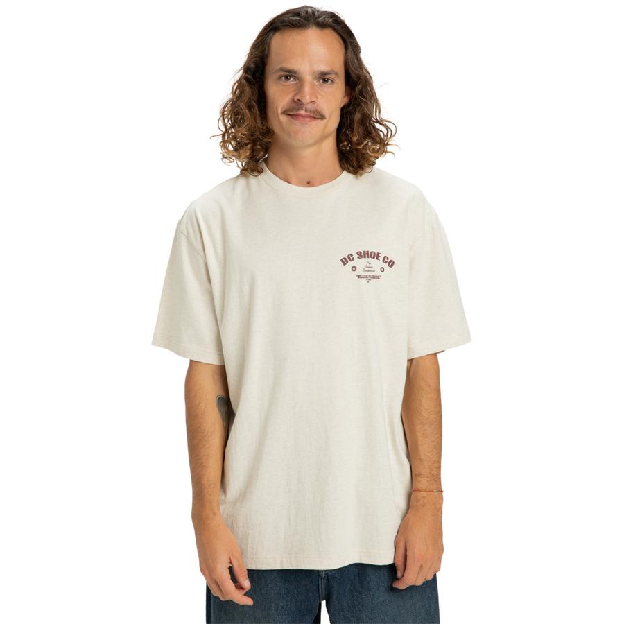 DC Shoes Pro Service T-Shirt - Oatmeal Heather