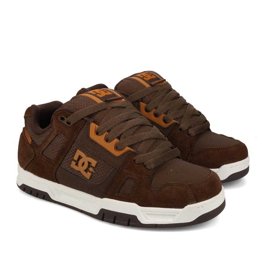 DC Shoes Stag Shoes - Brown / Brown / Brown