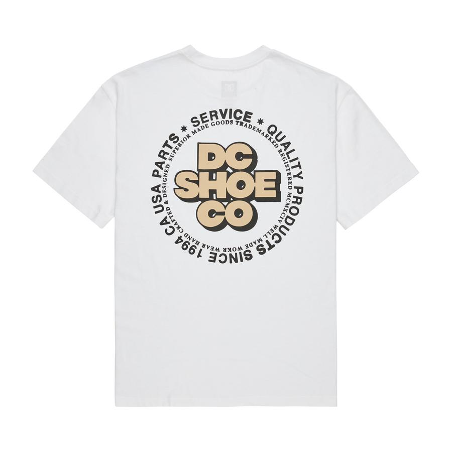 DC Shoes Work Circle T-Shirt - White
