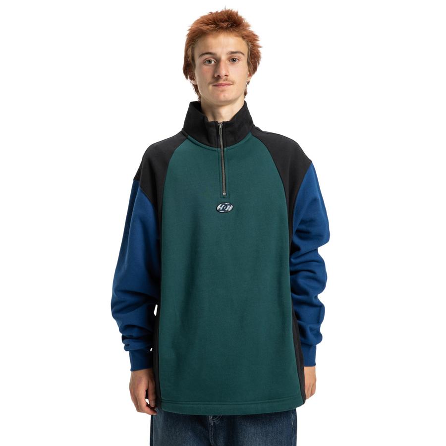 DC Shoes Maestro 1/4 Zip Fleece Jacket - Ponderosa Pine