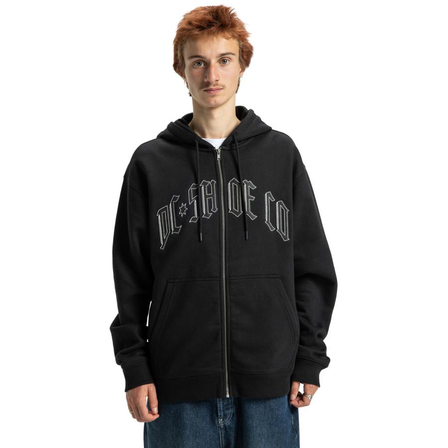 DC Shoes Planted Zip-Up Hoodie - Black