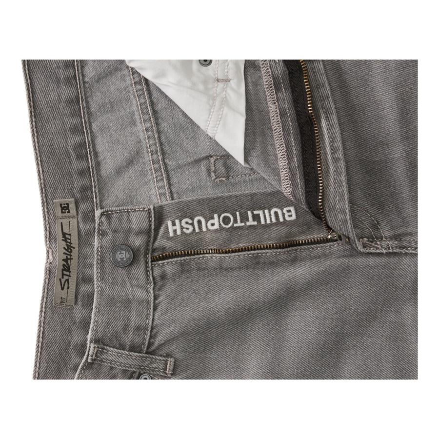 DC Shoes Worker Straight Fit Jeans - Grey Wash