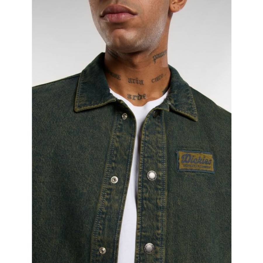 Dickies Lewistown Denim Jacket - Light Grey Dickies Lewistown Denim Jacket - Light Grey