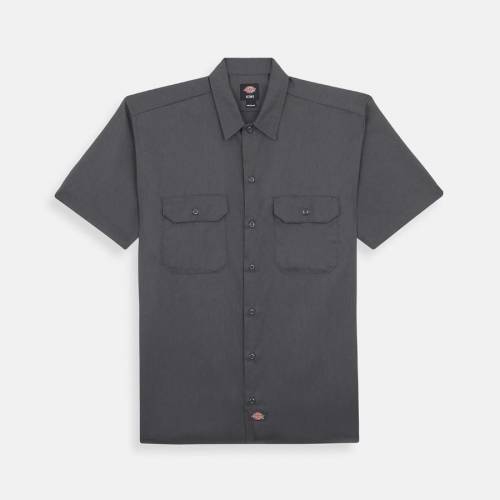 Dickies Short Sleeve Work Shirt - Charcoal