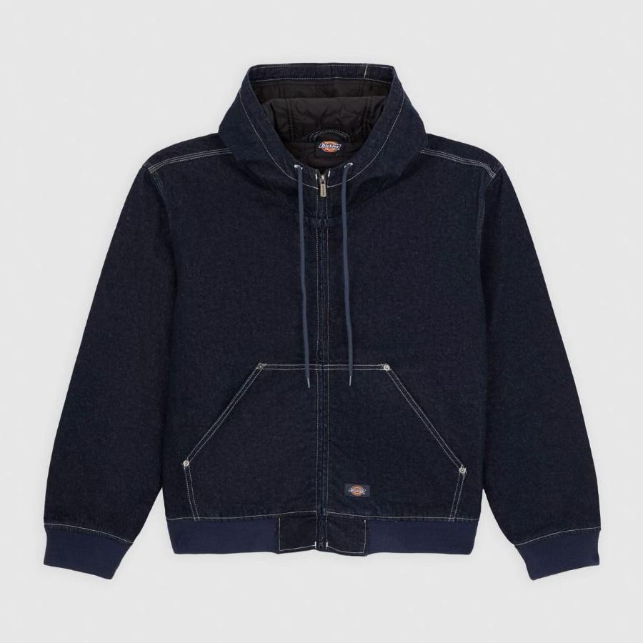 Dickies Hooded Denim Jacket - Rinsed