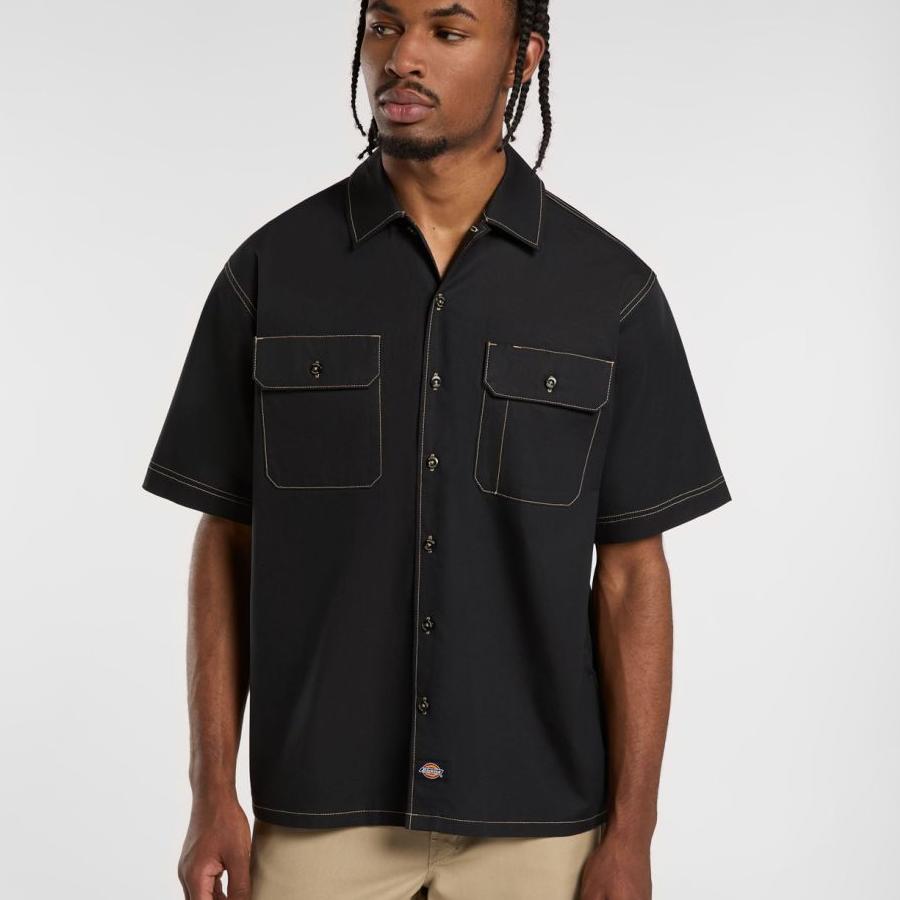 Dickies Riverbend Work Shirt - Black