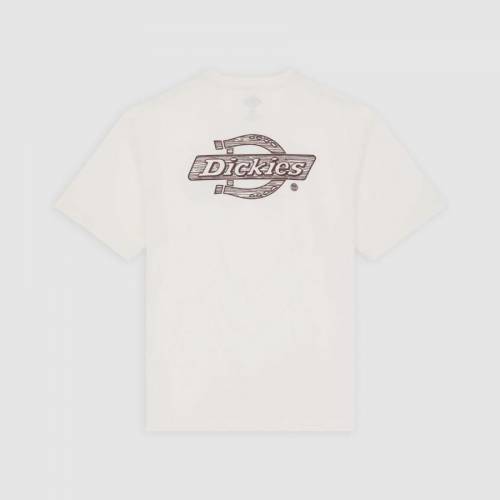 Dickies Wood Logo T-Shirt - Egret