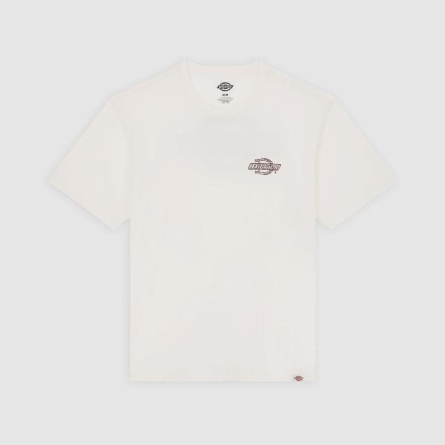 Dickies Wood Logo T-Shirt - Egret