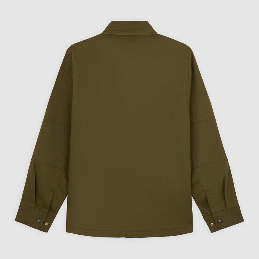 Dickies Mike Anderson Lined Duck Shacket - Dark Olive