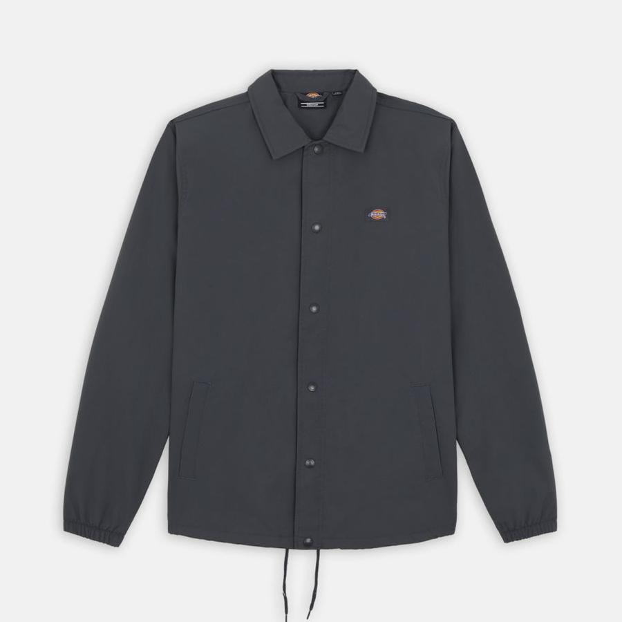 Dickies Oakport Coach Jacket - Charcoal Grey