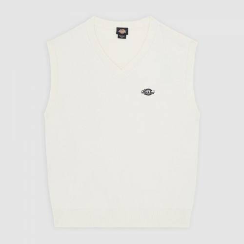Dickies Summerdale Sweater Vest - Egret