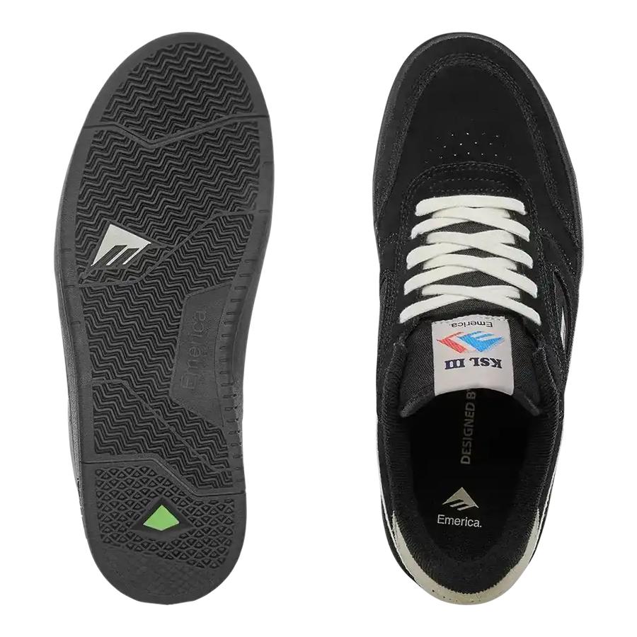 Emerica KSL III Shoes - Black / Black