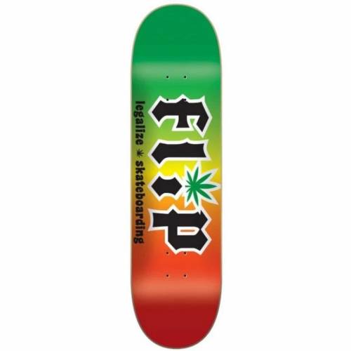 Flip HKD Legalize Rasta Deck - 8.25