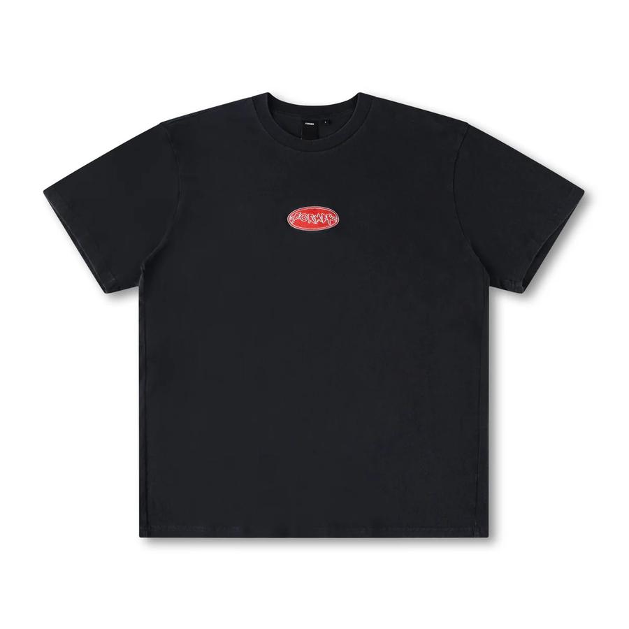 Former Flatline T-Shirt - Washed Black