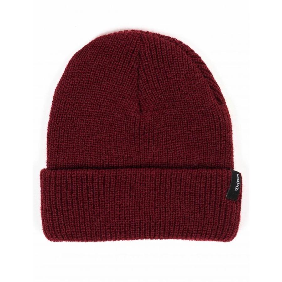 Brixton Heist Beanie - Burgundy