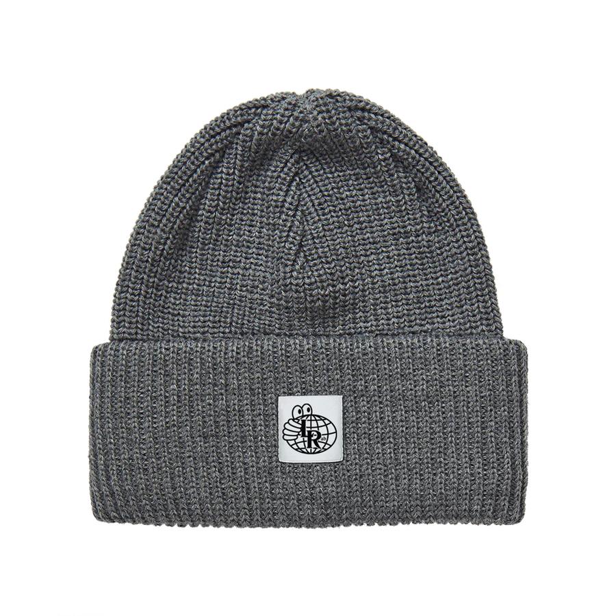 Last Resort AB Double Fold Beanie - Heather Grey