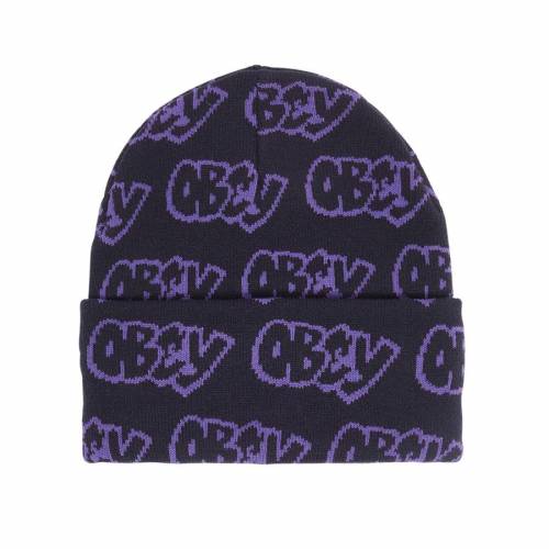 Obey Good Times Beanie - Navy