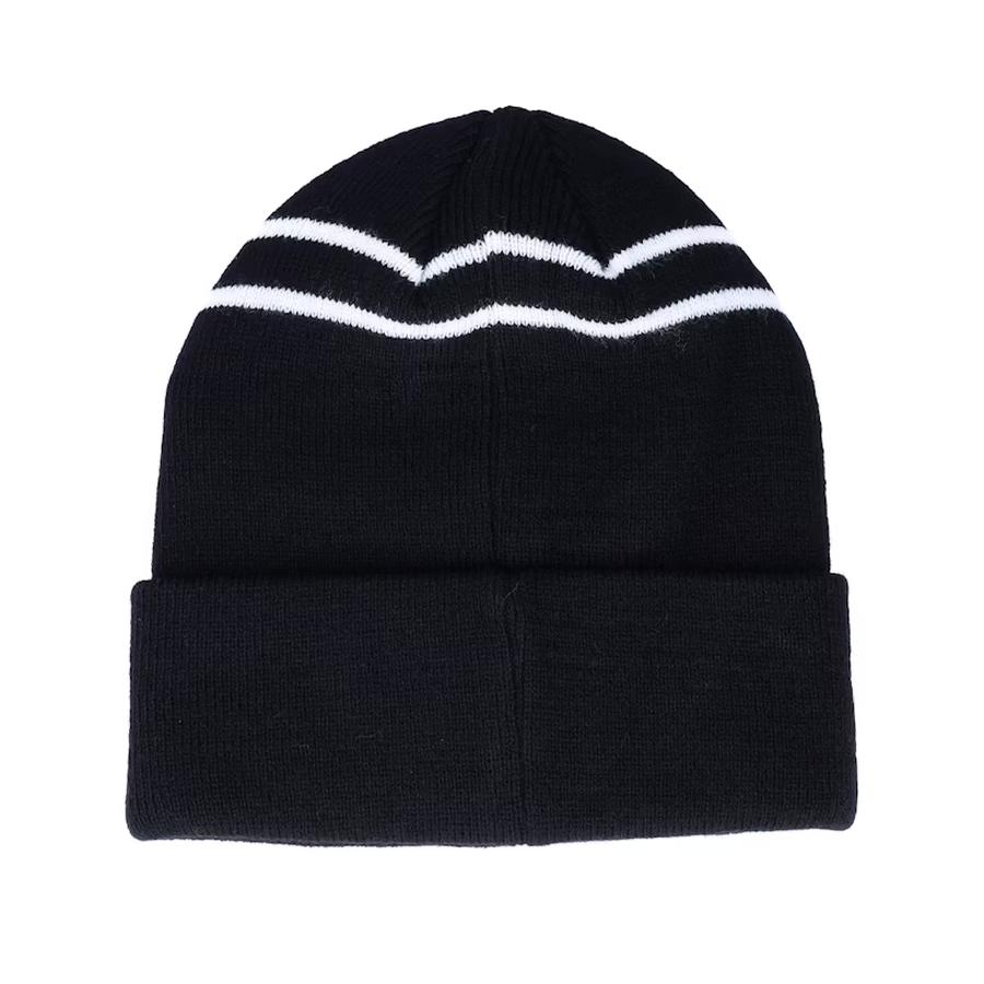 Santa Cruz Double Stripe Beanie - Black