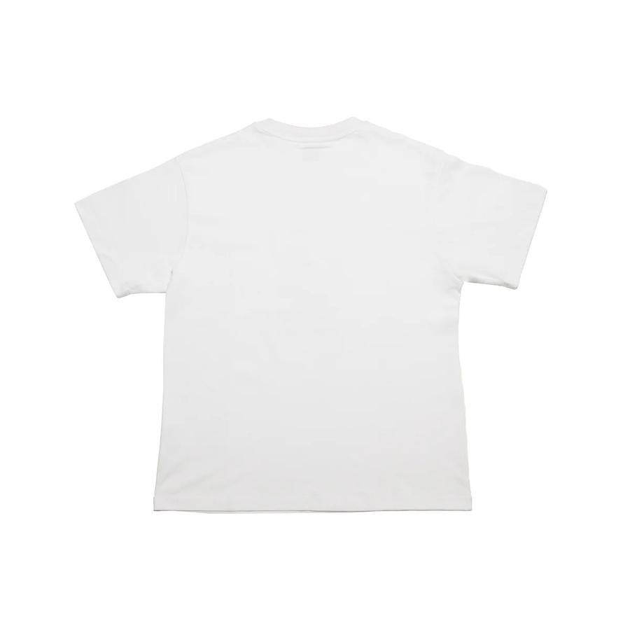 Hoddle Rose Embroidery T-Shirt - White