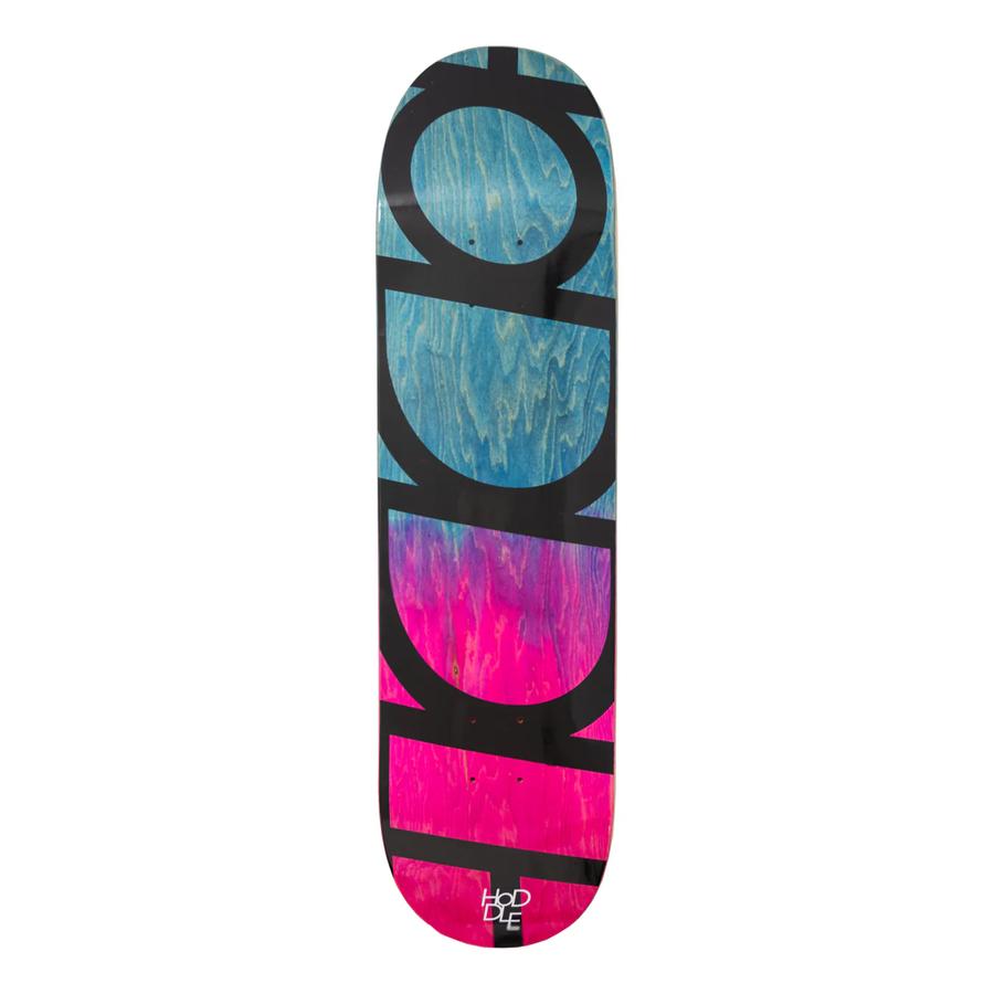 Hoddle Logo Deck Stain Pink Blue - 8.38