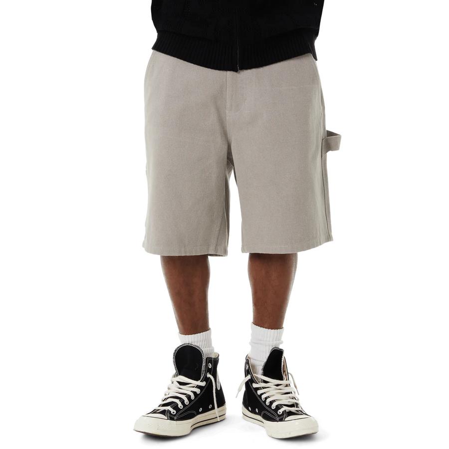 HUF Total Eclipse Twill Work Short - Clay