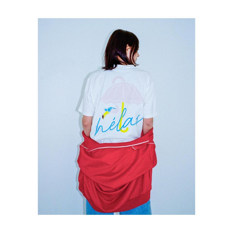 Hélas Flamingo T-Shirt - White