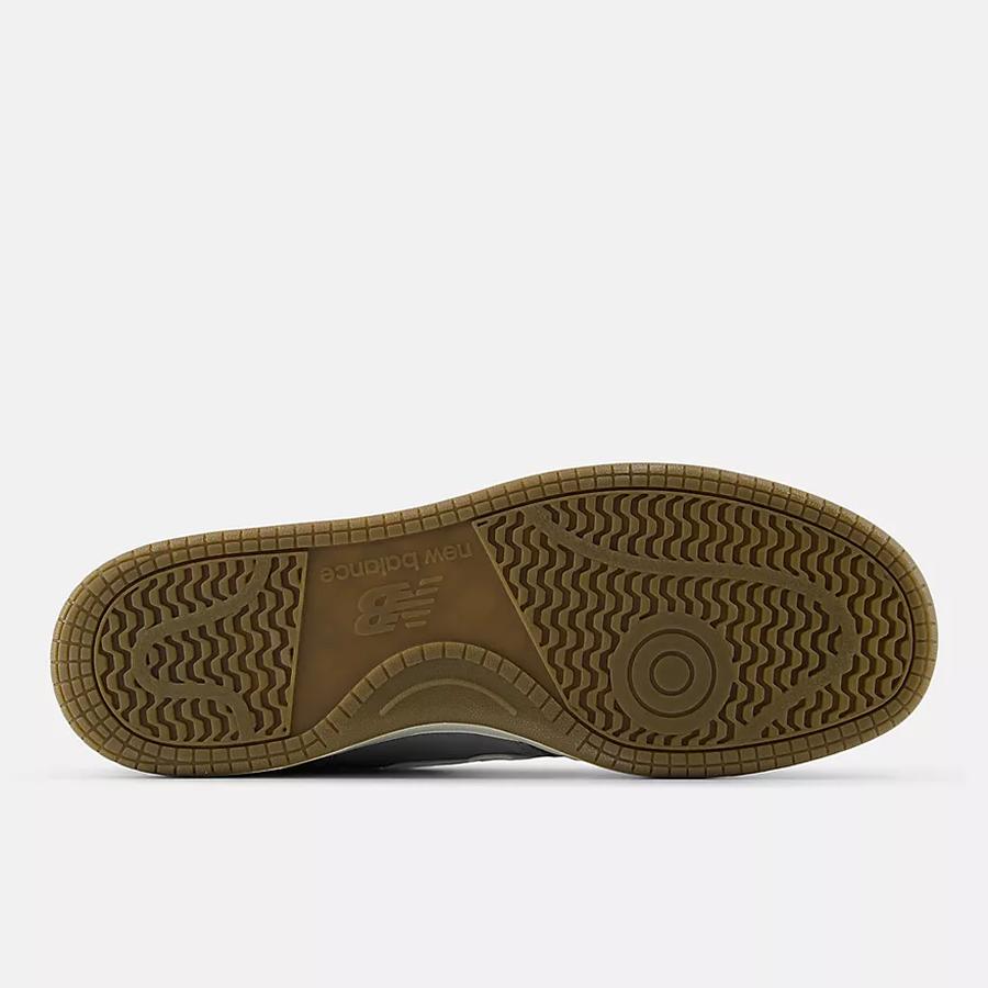 New Balance 480 Shoes - Grey / Sea Salt / White