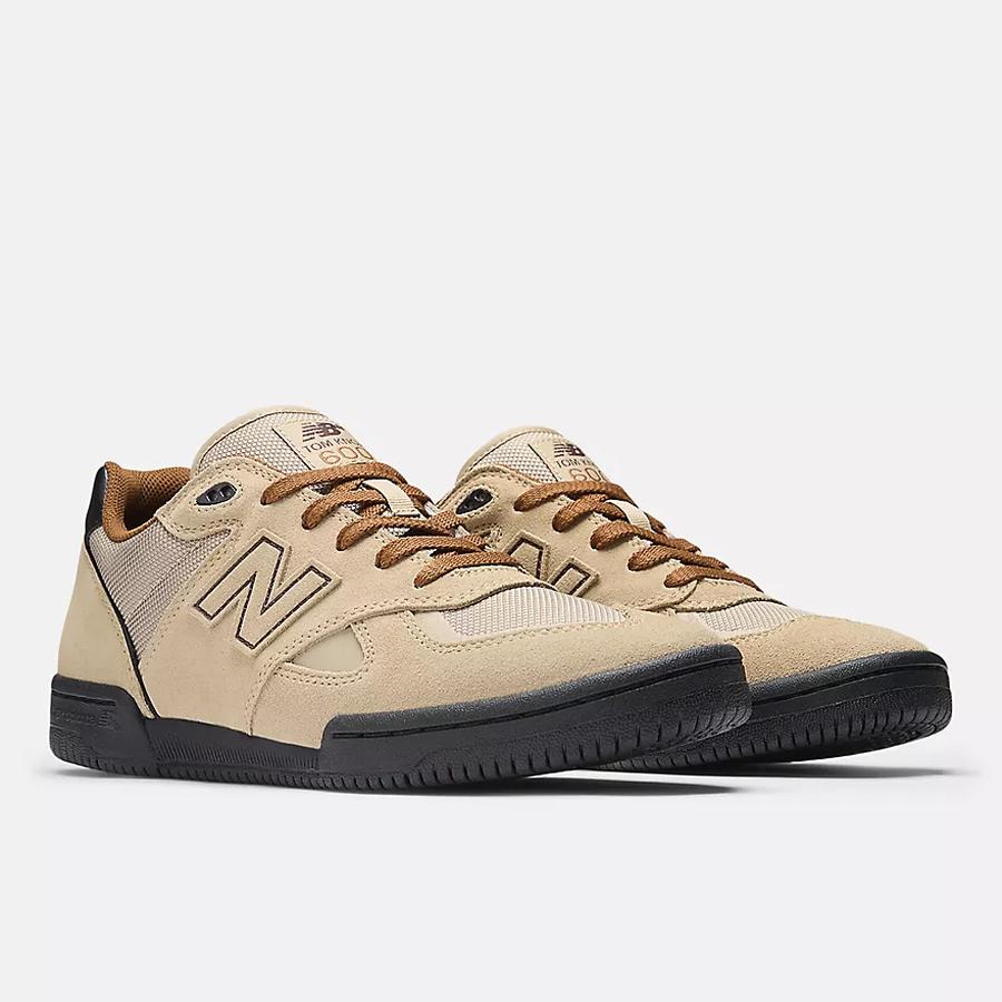 New Balance Numeric 600 Tom Knox Shoes - Incense / Black