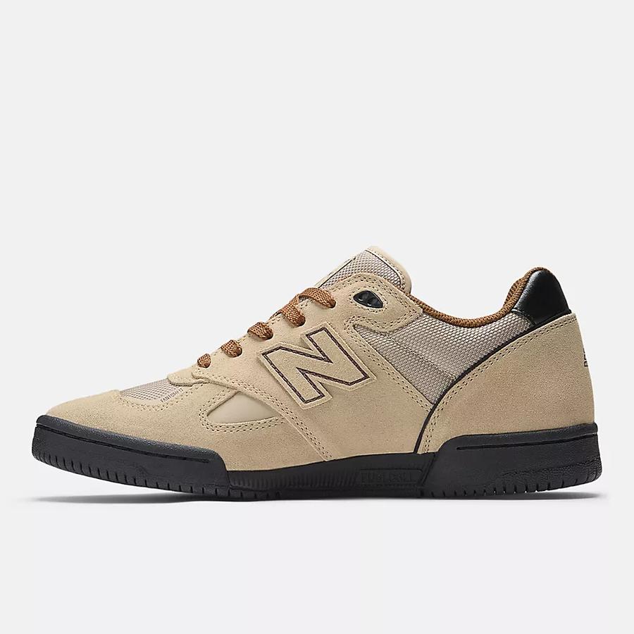 New Balance Numeric 600 Tom Knox Shoes - Incense / Black