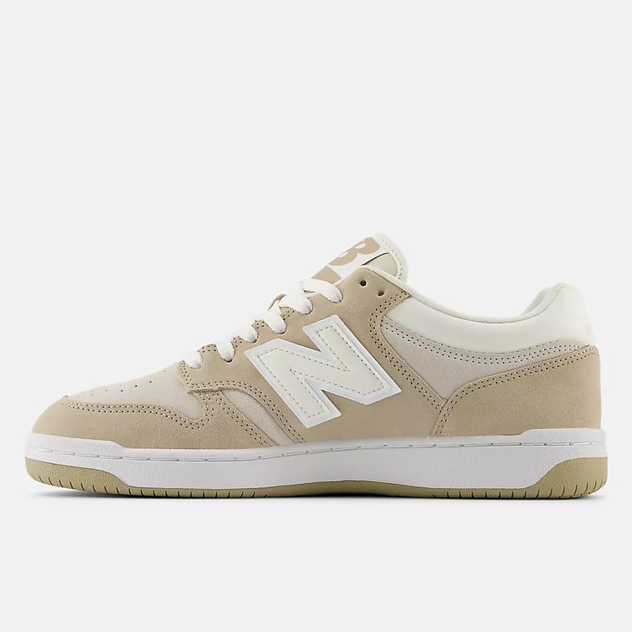 New Balance 480 Shoes - Mindful Grey / Moonbeam / Sea Salt