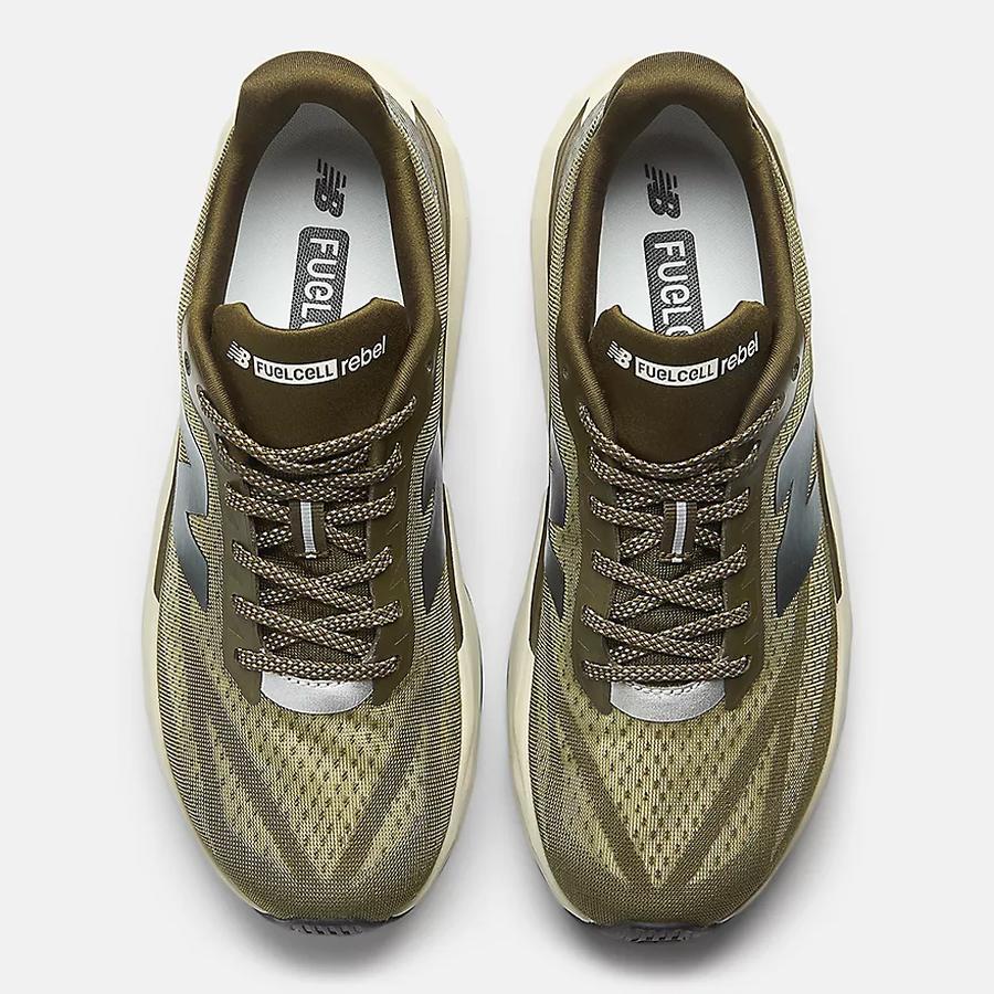 New Balance FuelCell Rebel v5 - Woodland / Shipyard / Silver Metallic