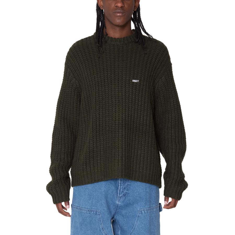 Obey Bold Chunky Sweater - Rosin