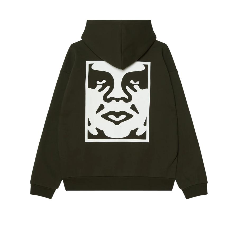 Obey Bold Icon Pullover Hoodie - Rosin