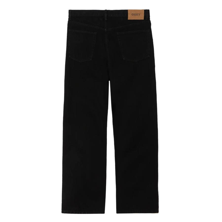 Obey Classic Baggy Denim Pant - Rinse Black