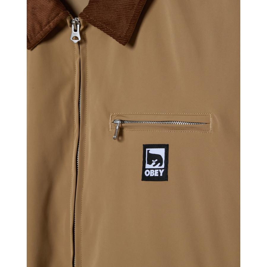 Obey Elysian Jacket - Vintage Tan