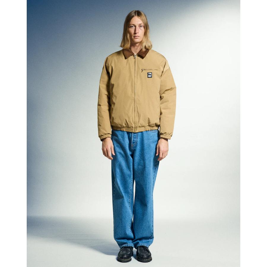 Obey Elysian Jacket - Vintage Tan