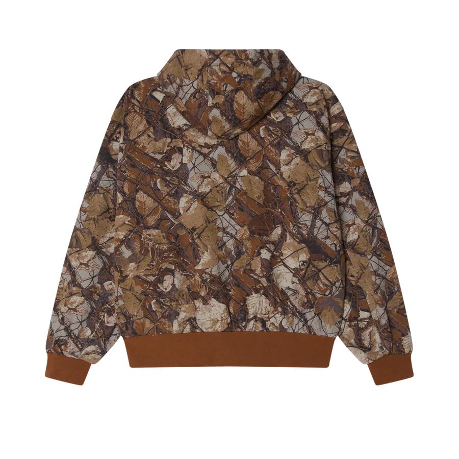 Obey Glen Zip Up Jacket - Fence Camo Multi