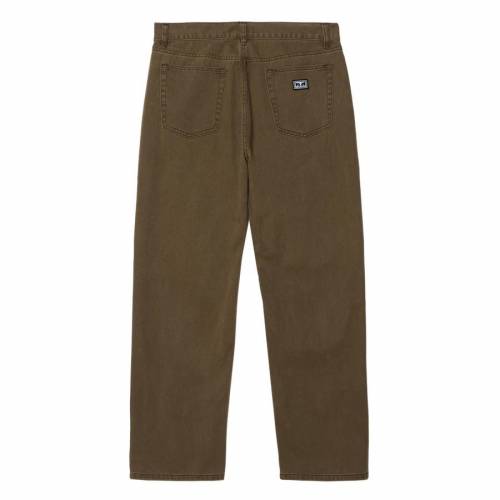 Obey Hardwork Denim Pant - Wren Faded Wash