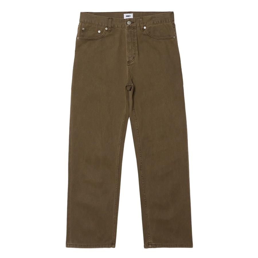 Obey Hardwork Denim Pant - Wren Faded Wash