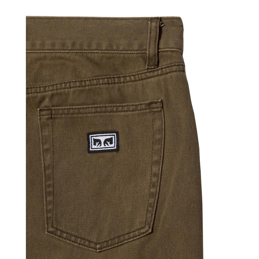 Obey Hardwork Denim Pant - Wren Faded Wash