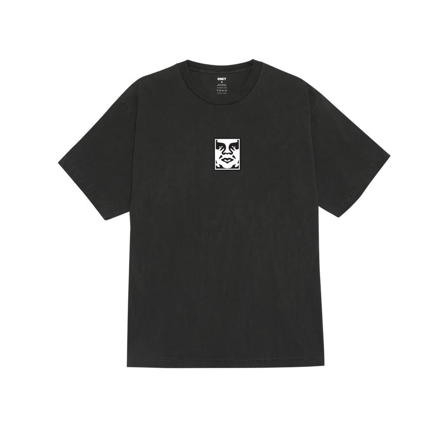 Obey Icon Face Pigment T-Shirt - Pigment Dusty Bla...