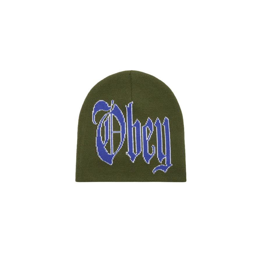 Obey Matic Beanie - Bronze Green