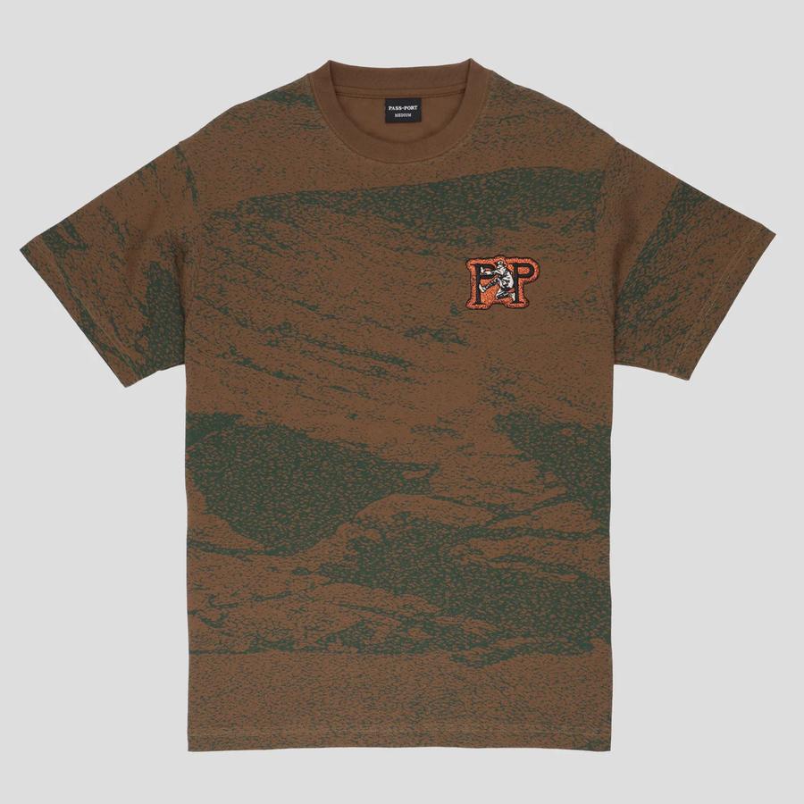 Pass Port Cave In T-Shirt - Choc