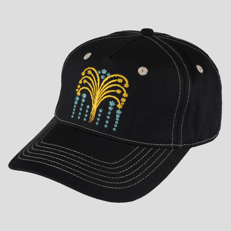 Pass Port Roman Candle Packers Cap - Black
