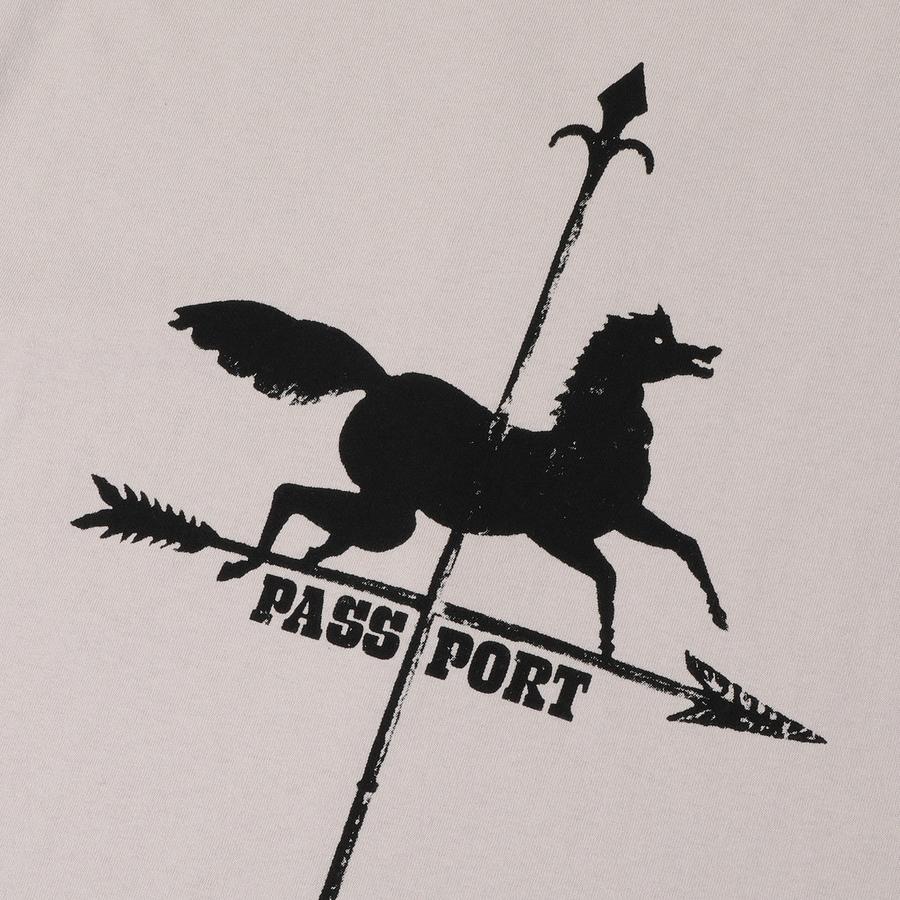 Pass Port Weathervane T-Shirt - Stone
