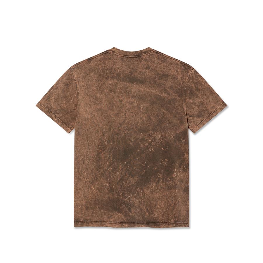 Polar Acid Surf Logo T-Shirt - Brown