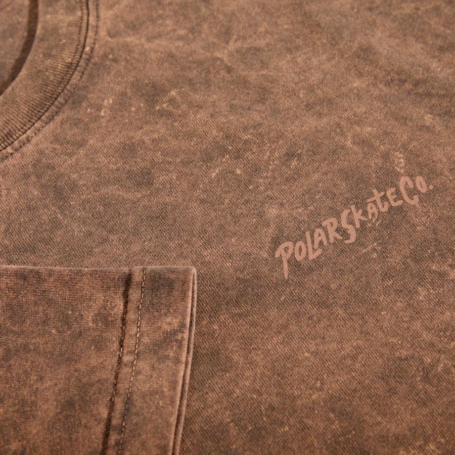Polar Acid Surf Logo T-Shirt - Brown