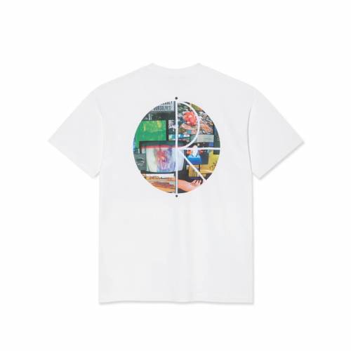 Polar Fill Logo Ourselves Collage T-Shirt - White