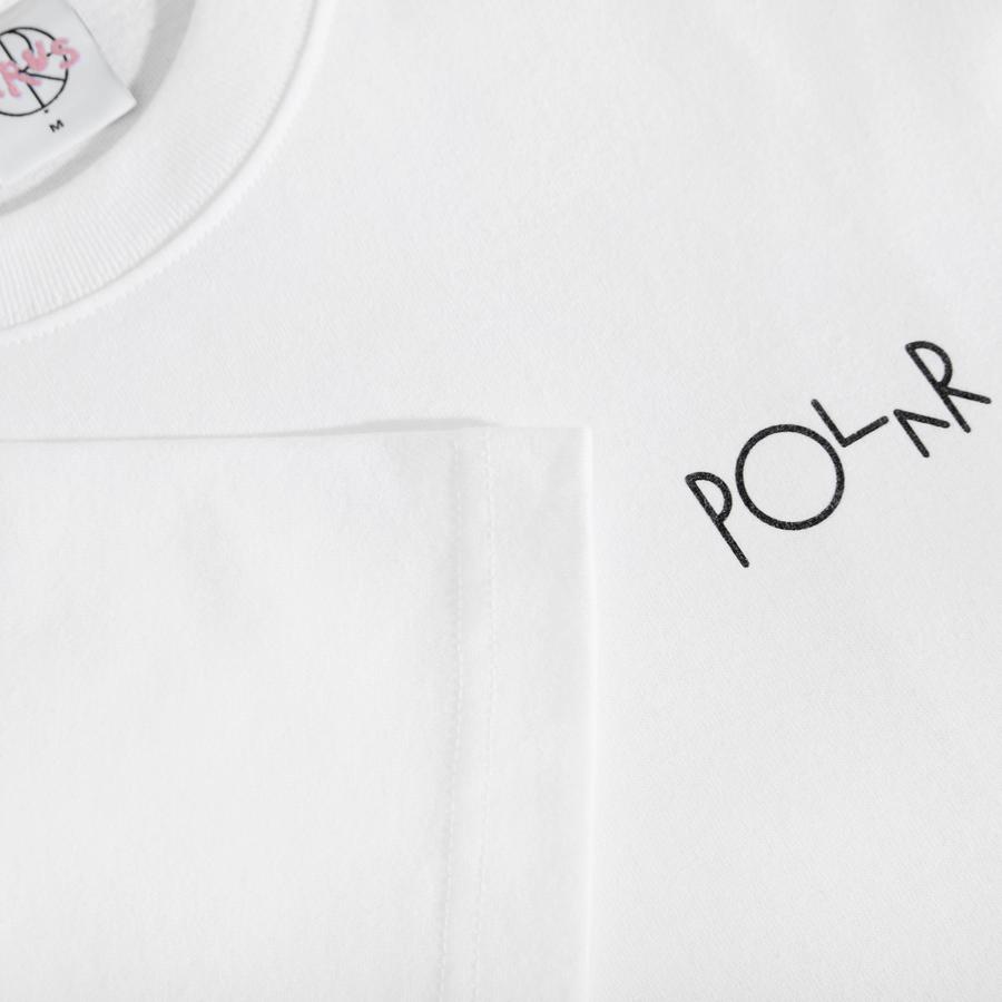 Polar Fill Logo Ourselves Collage T-Shirt - White